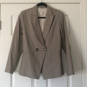 Rachel Zoe Brown and Black Houndstooth Blazer